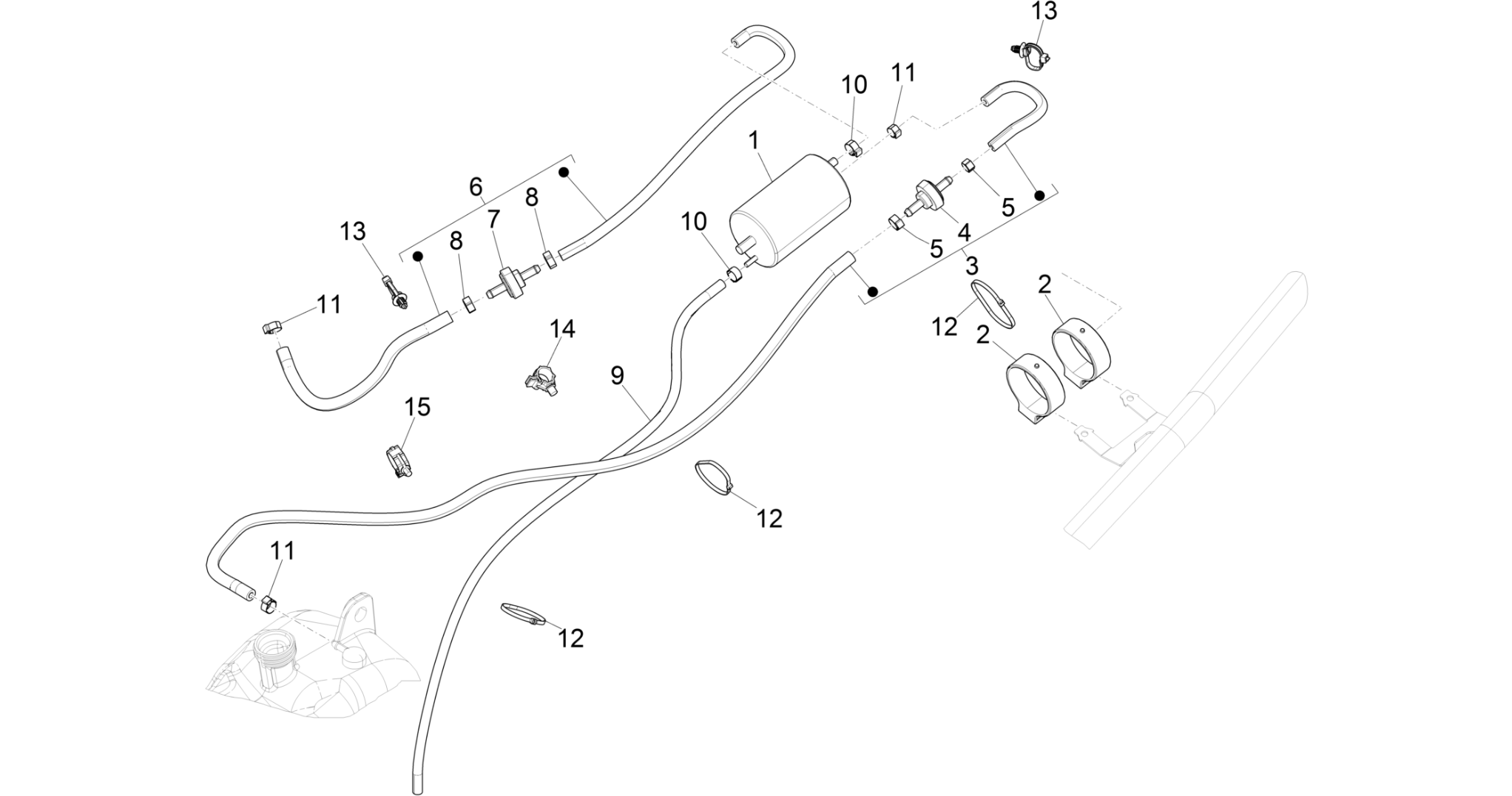 Anti-percolation system