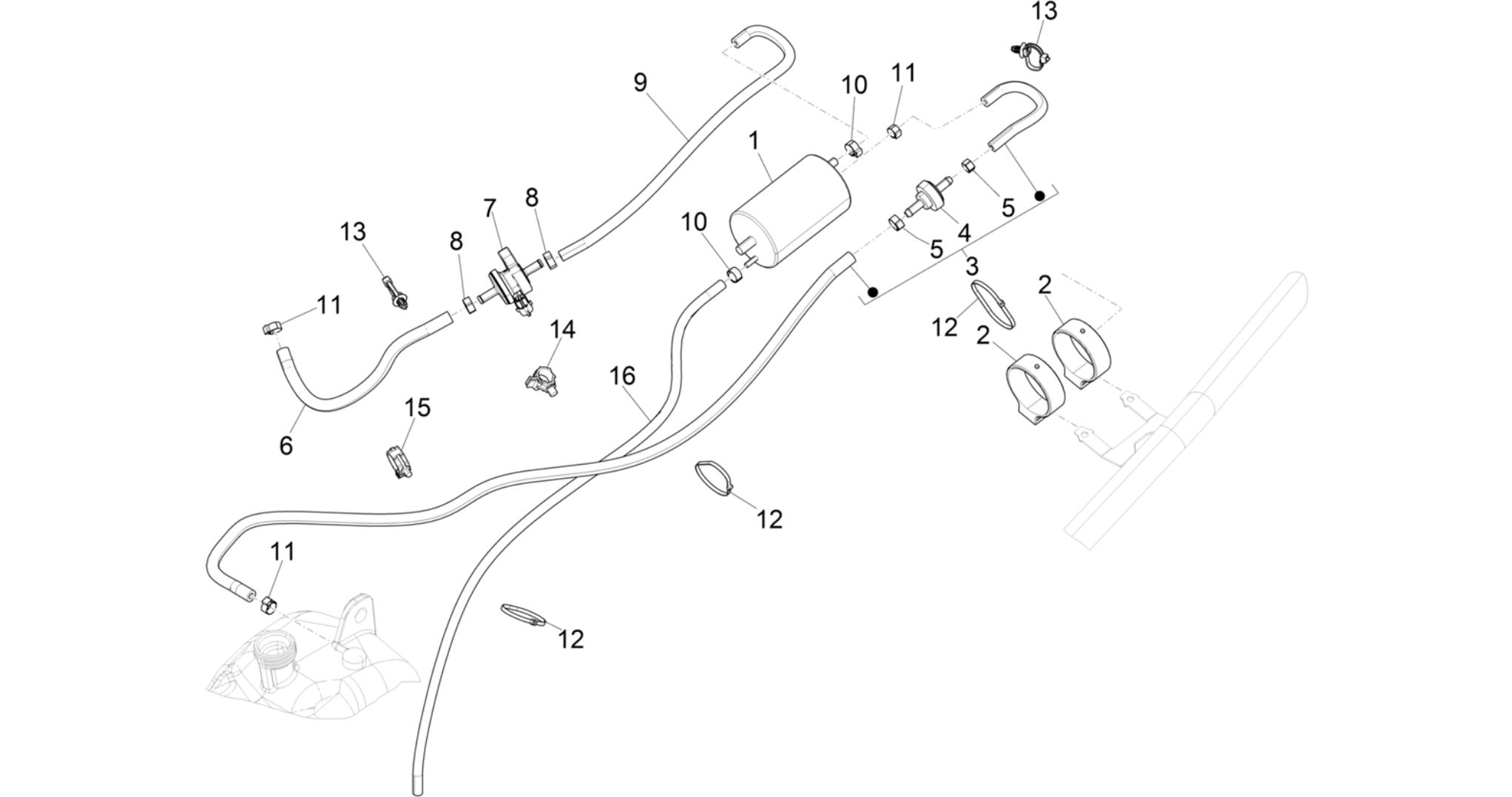 Anti-percolation system