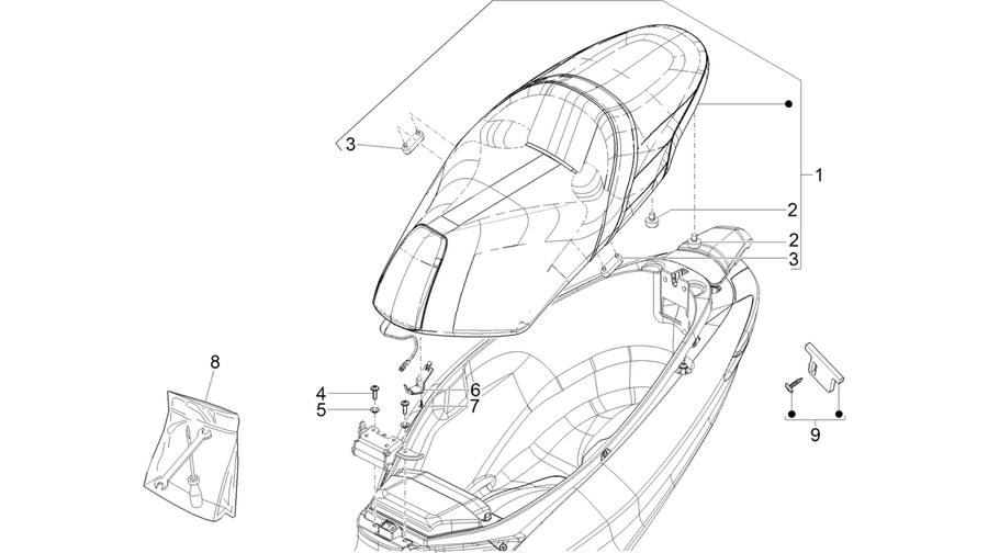 Saddle/seats
