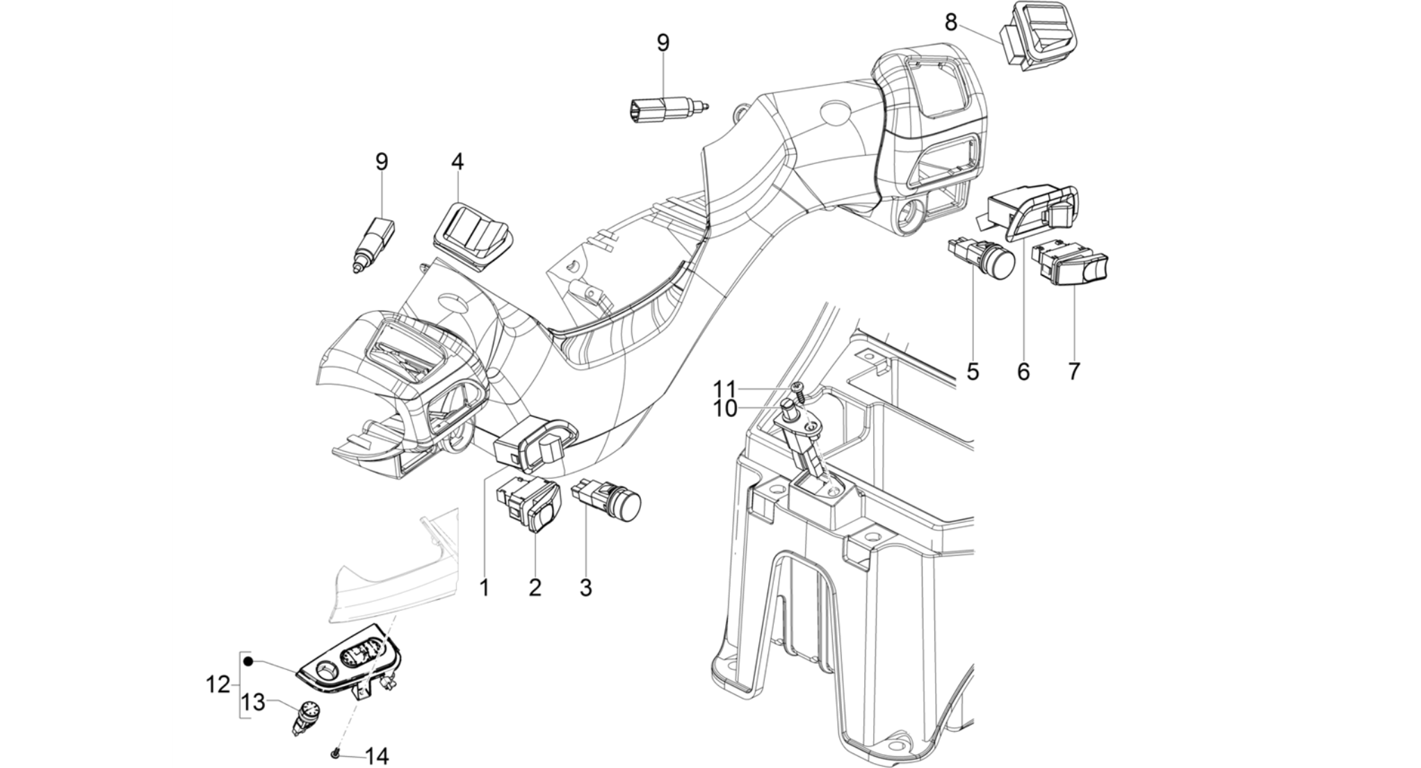 Selectors - Switches - Buttons