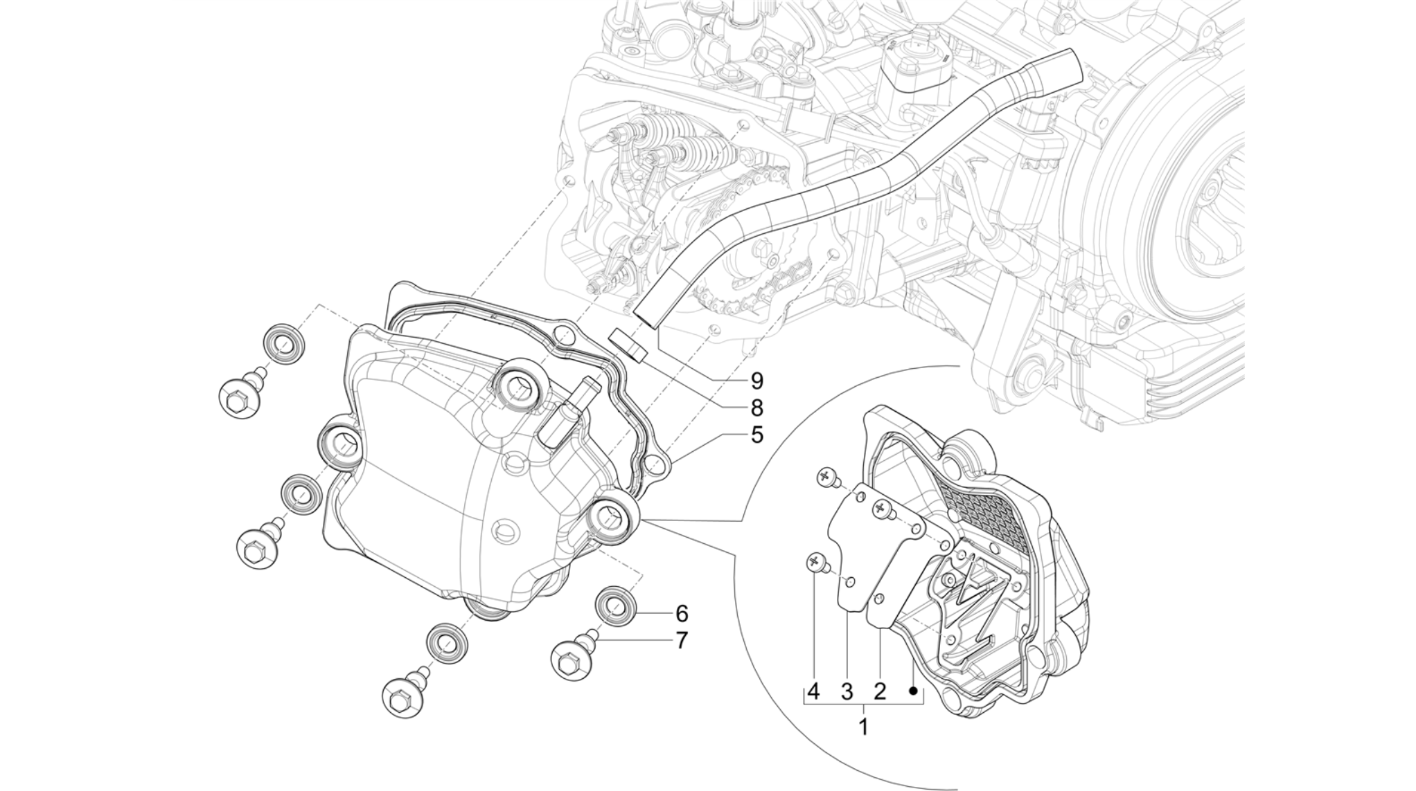 Cylinder head cover