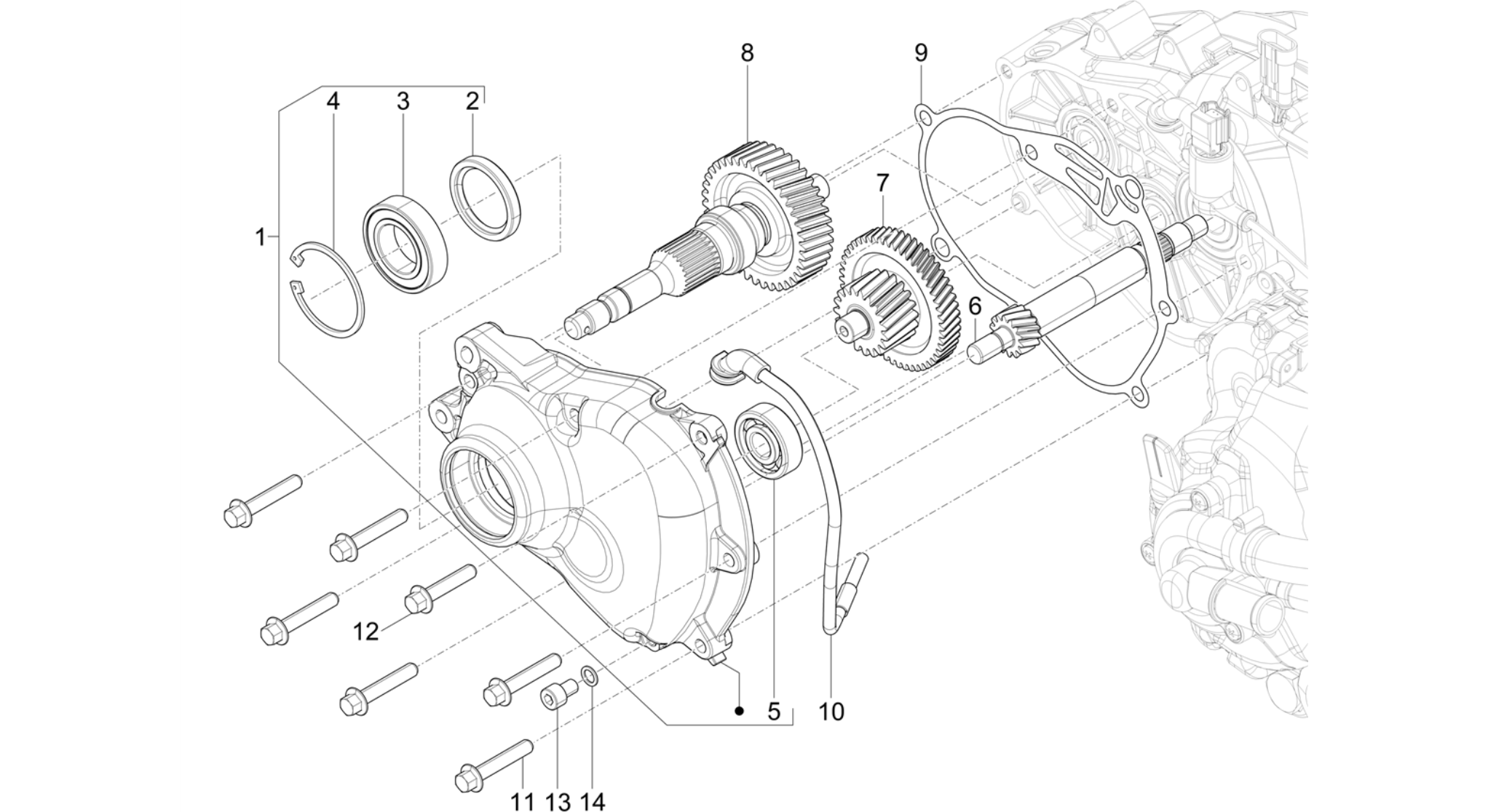 Reduction unit