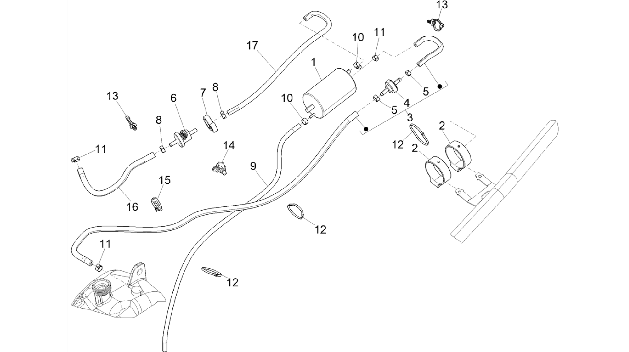 Anti-percolation system