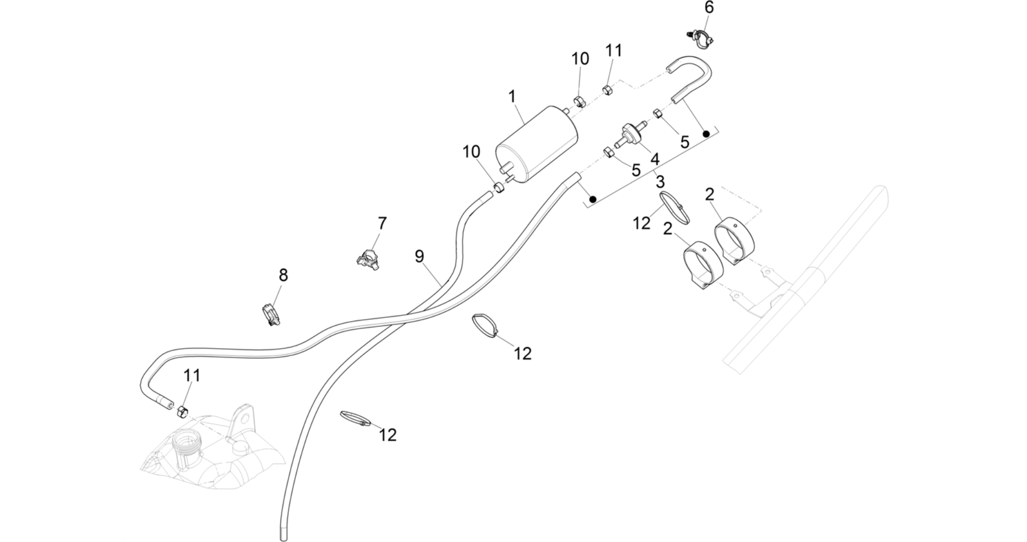 Anti-percolation system