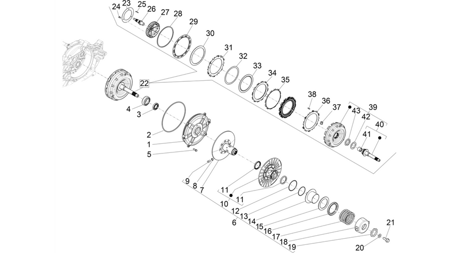 Driven pulley