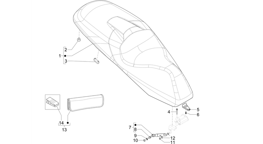 Saddle/seats