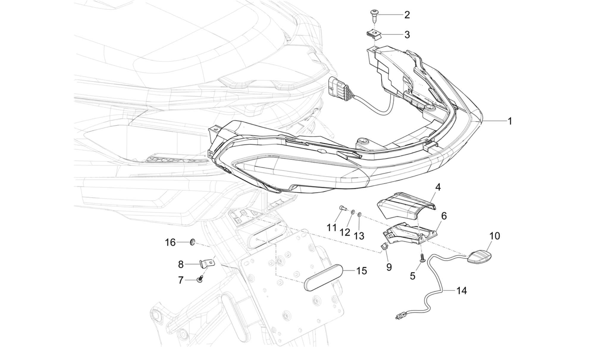 Rear headlamps - Turn signal lamps