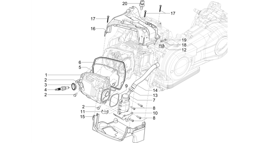 Cylinder head cover