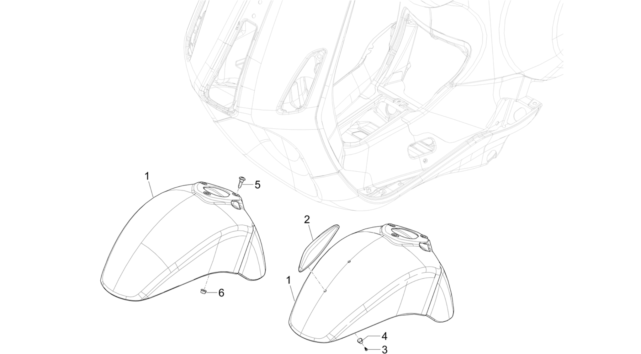 Wheel huosing - Mudguard