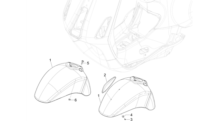 Wheel huosing - Mudguard