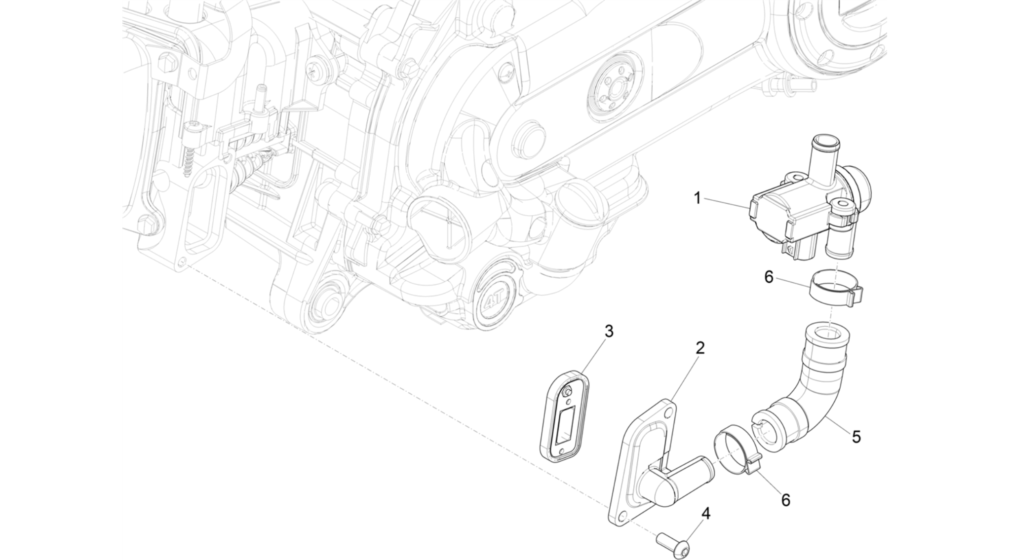 Secondary air box