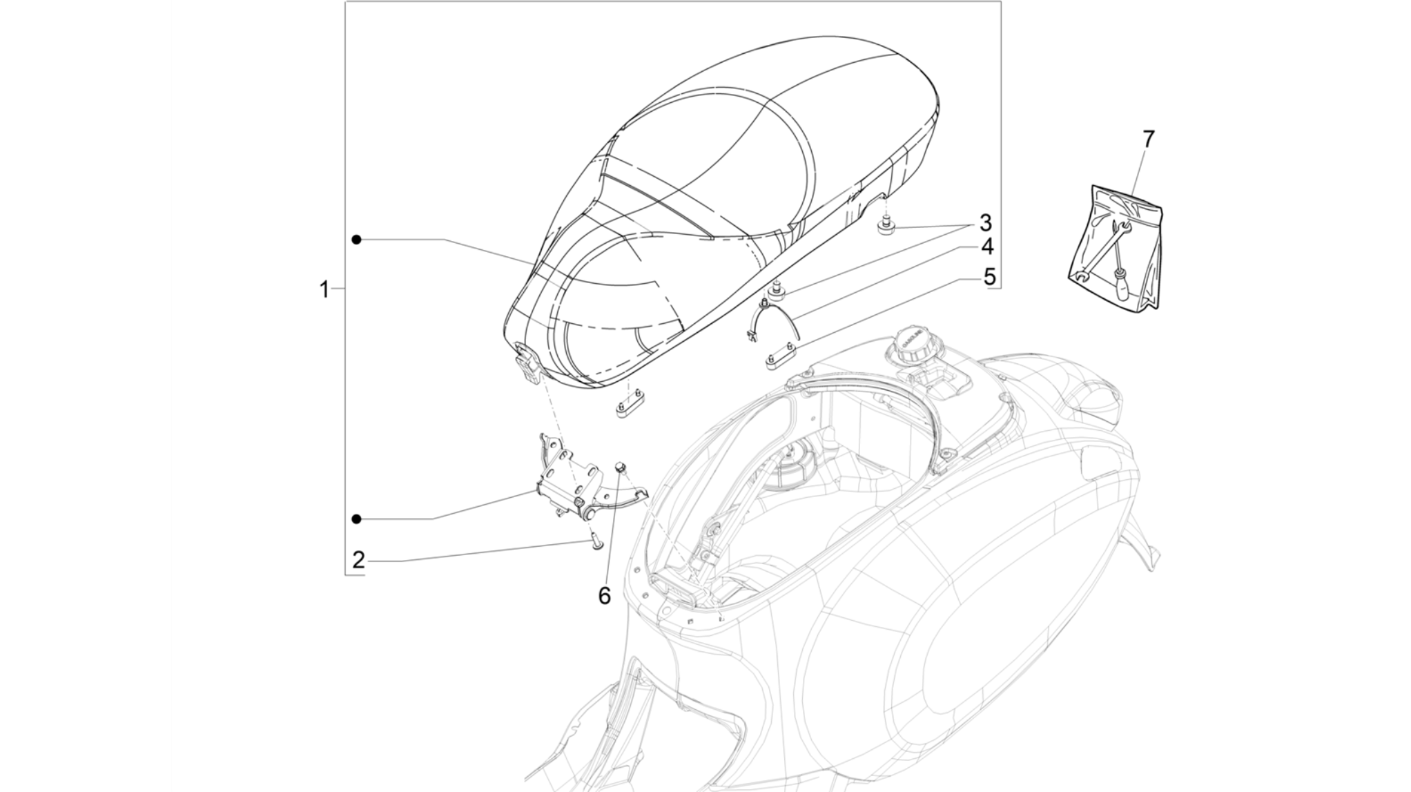 Saddle/seats