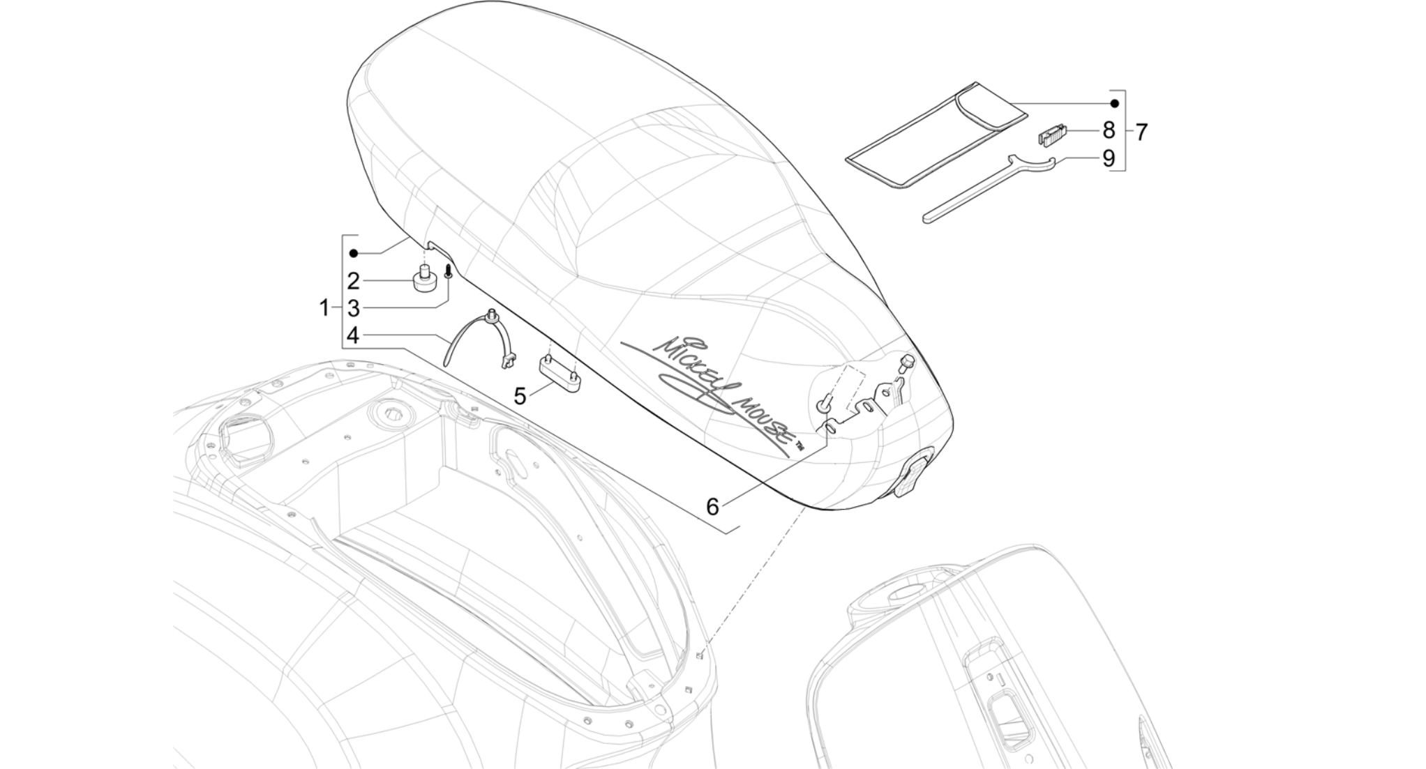 Saddle/seats