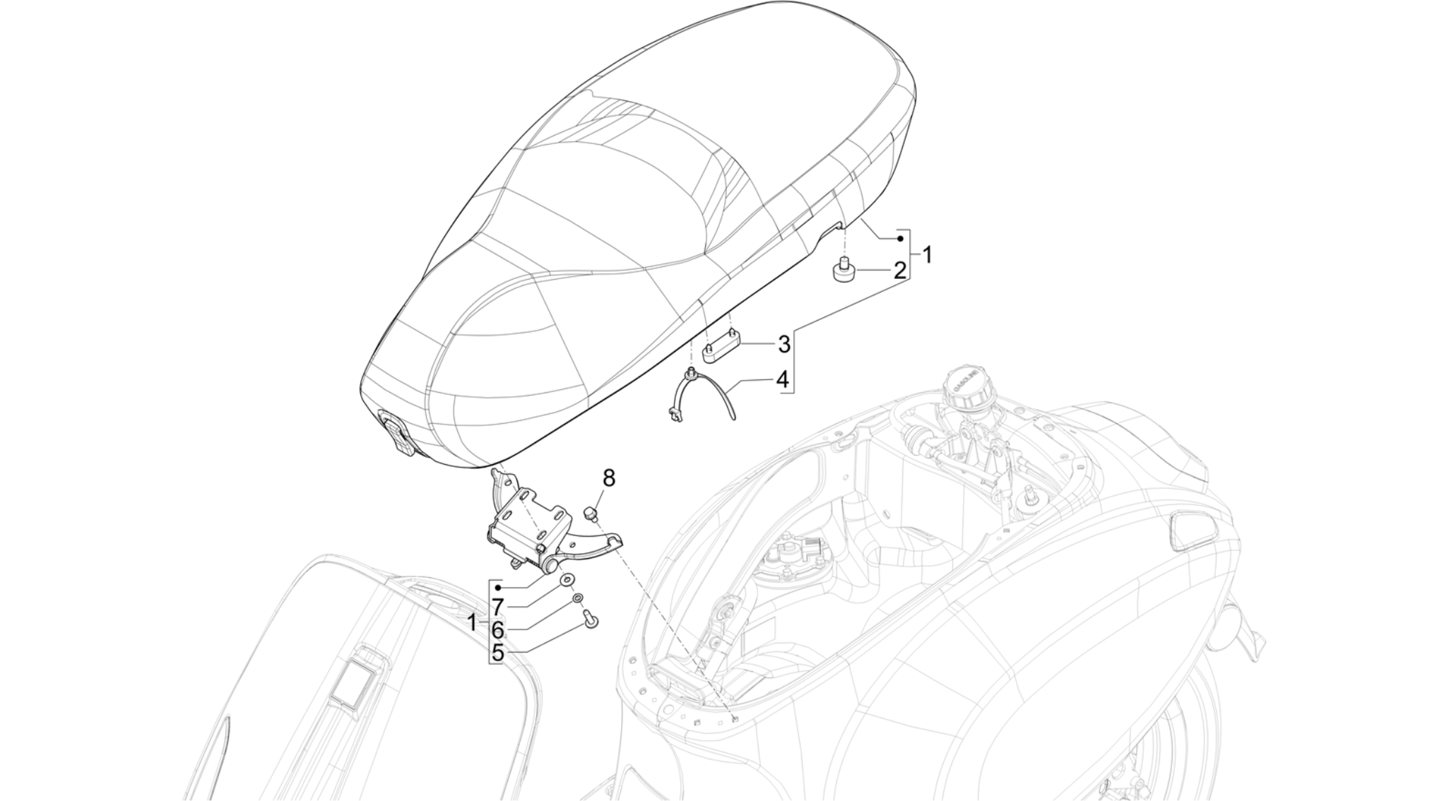 Saddle/seats