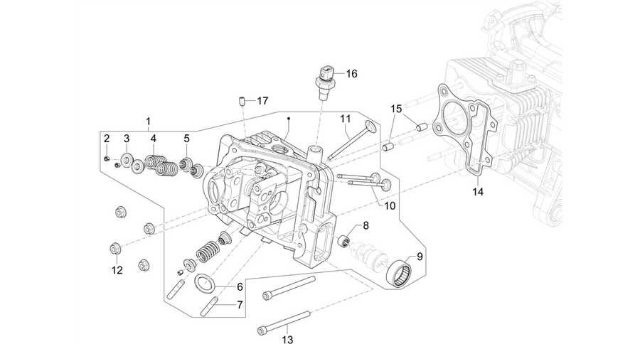 Head unit - Valve