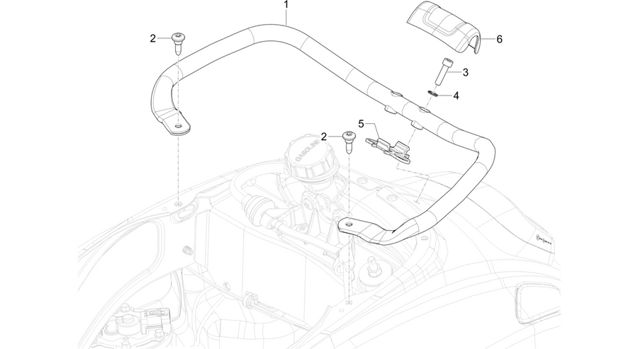 Rear luggage rack
