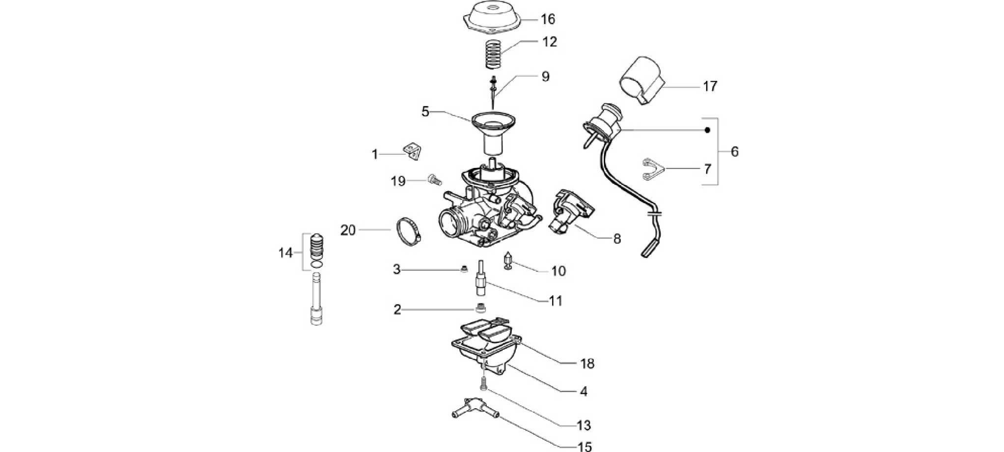 Carburetor's components