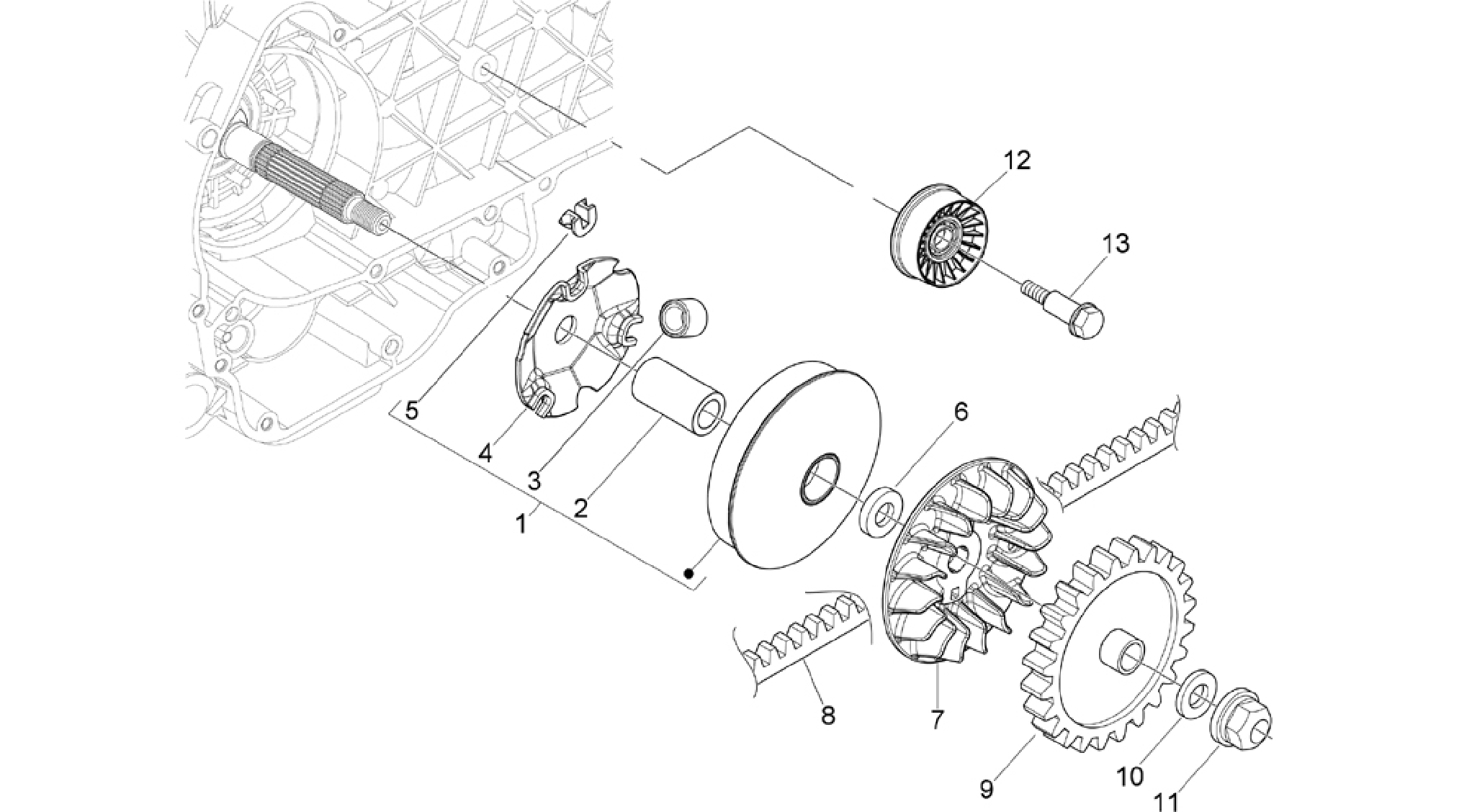 Driving pulley