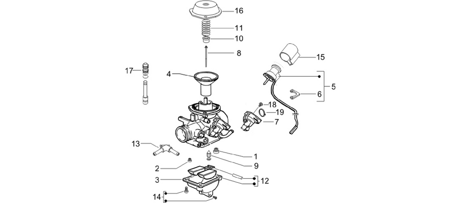 Carburetor's components
