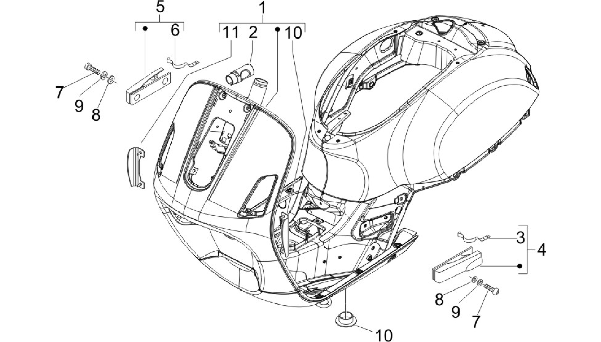 Frame/bodywork