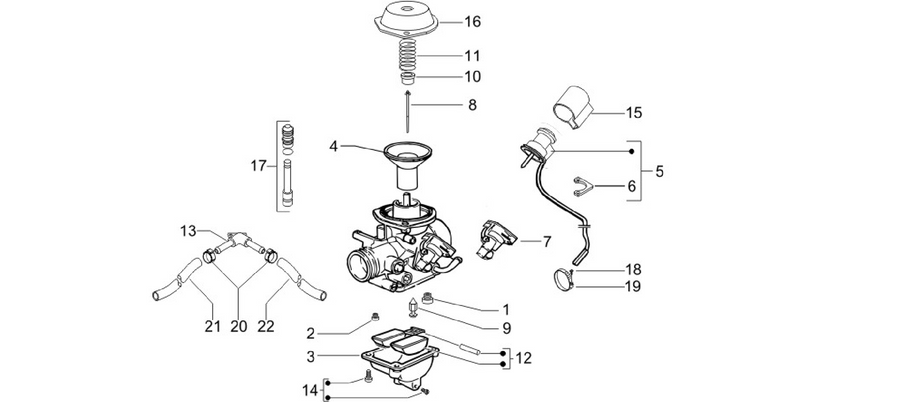 Carburetor's components