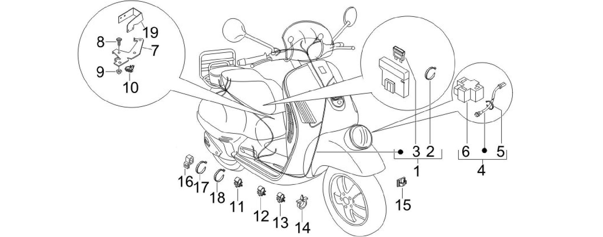 Main cable harness