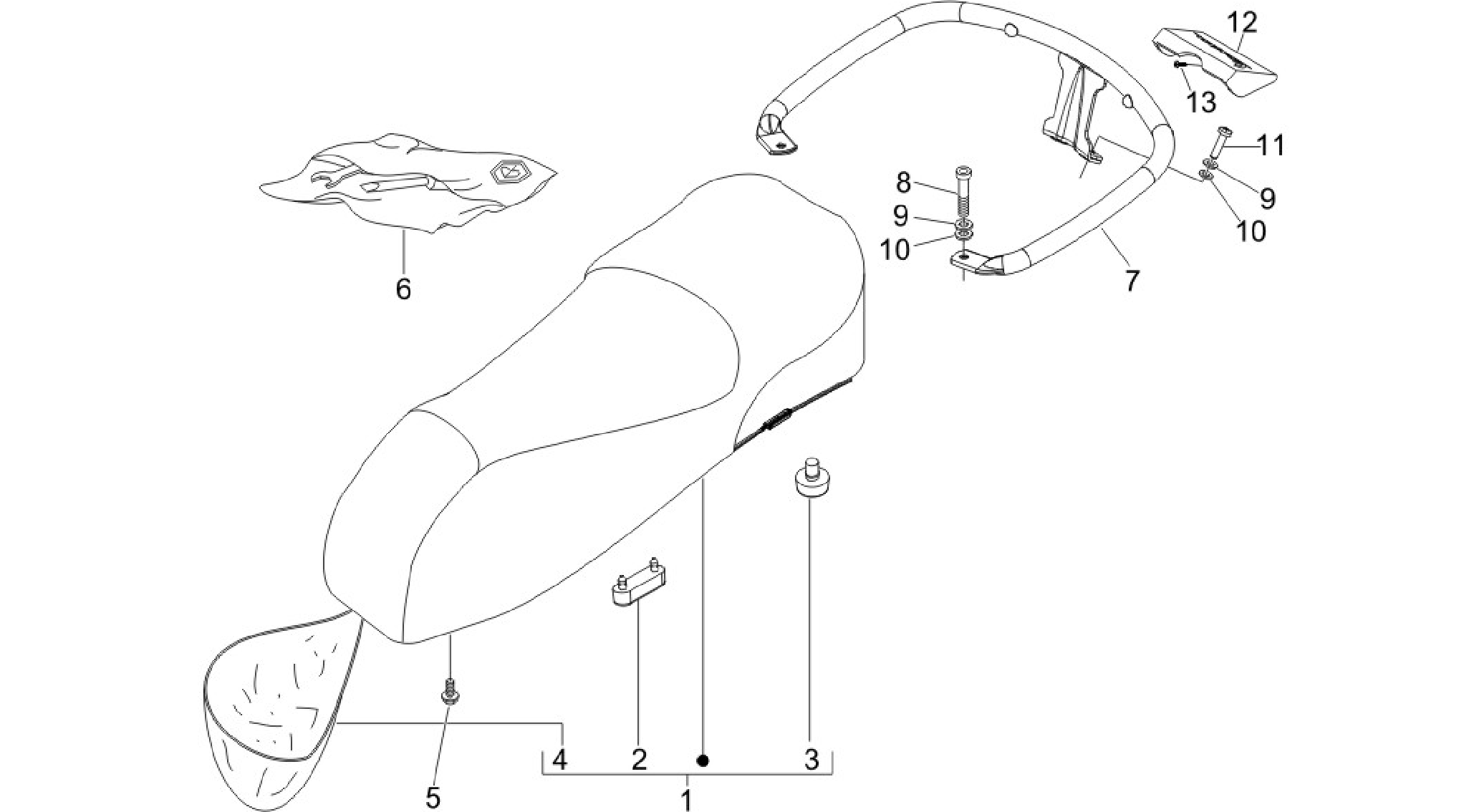 Saddle/seats