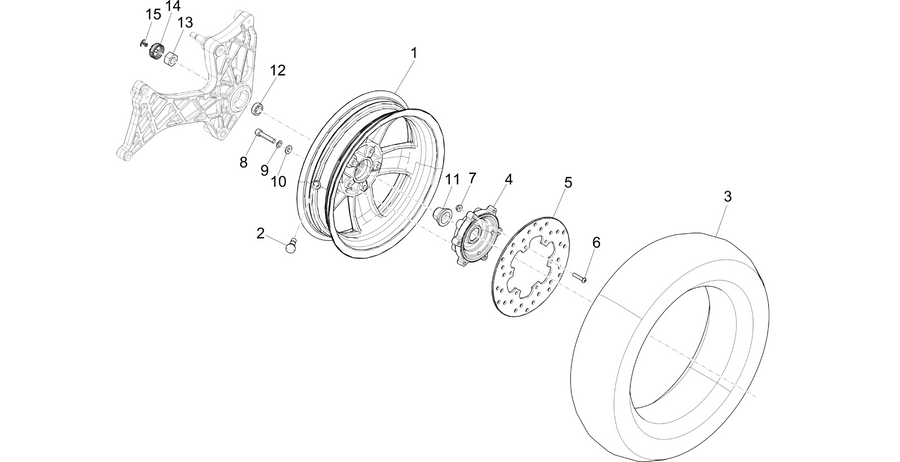 Rear wheel