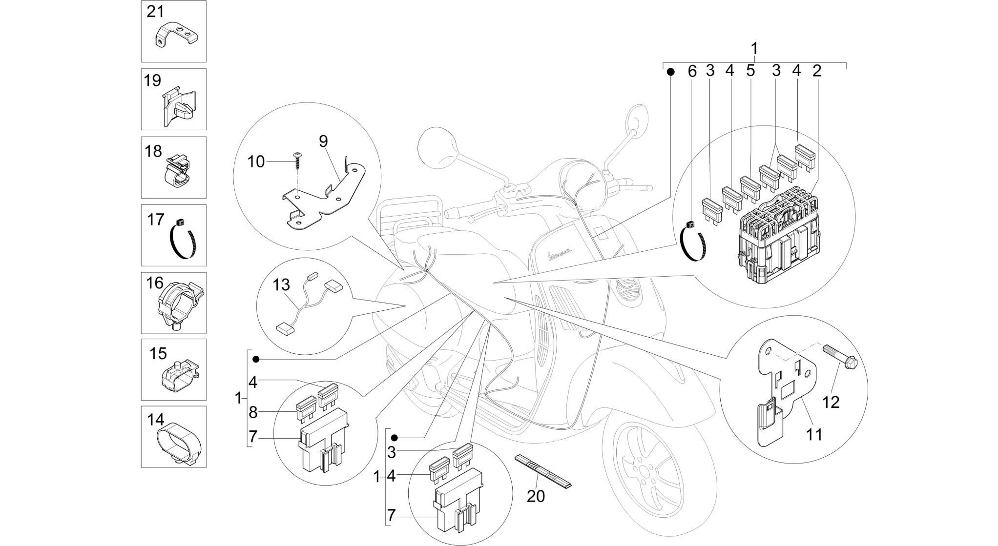 Main cable harness