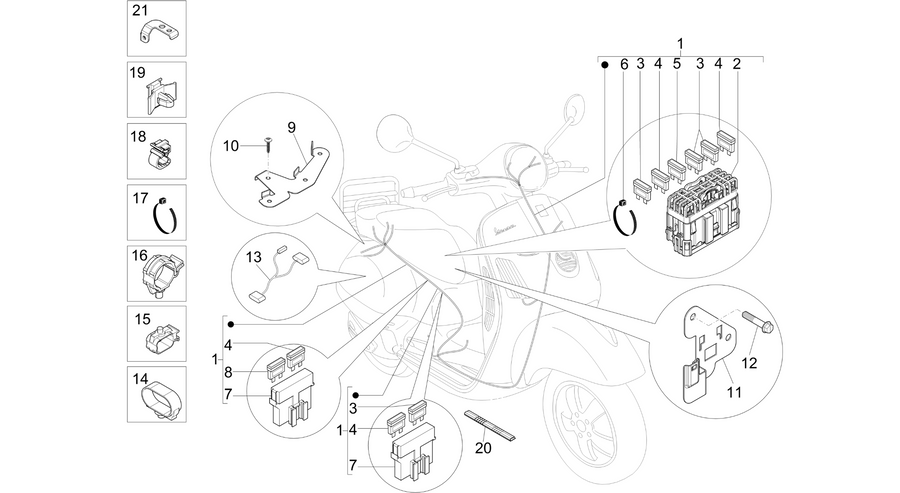 Main cable harness