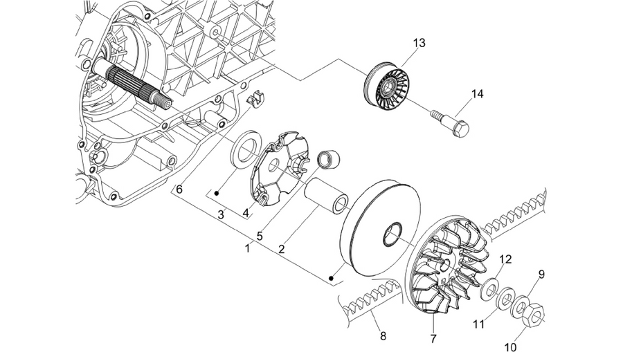 Driving pulley