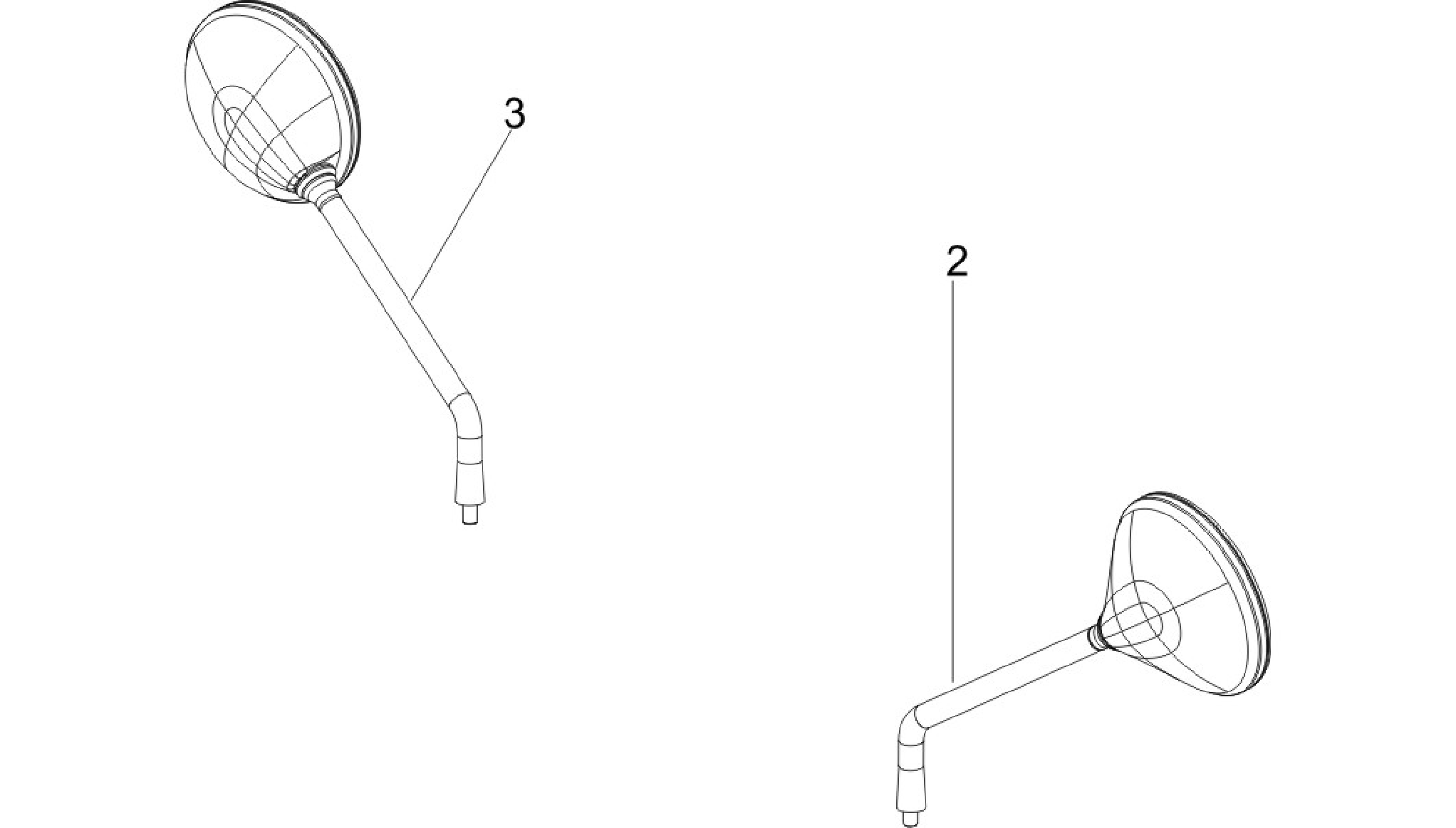 Driving mirror/s