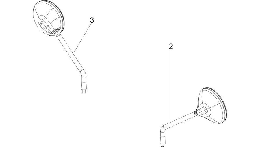 Driving mirror/s