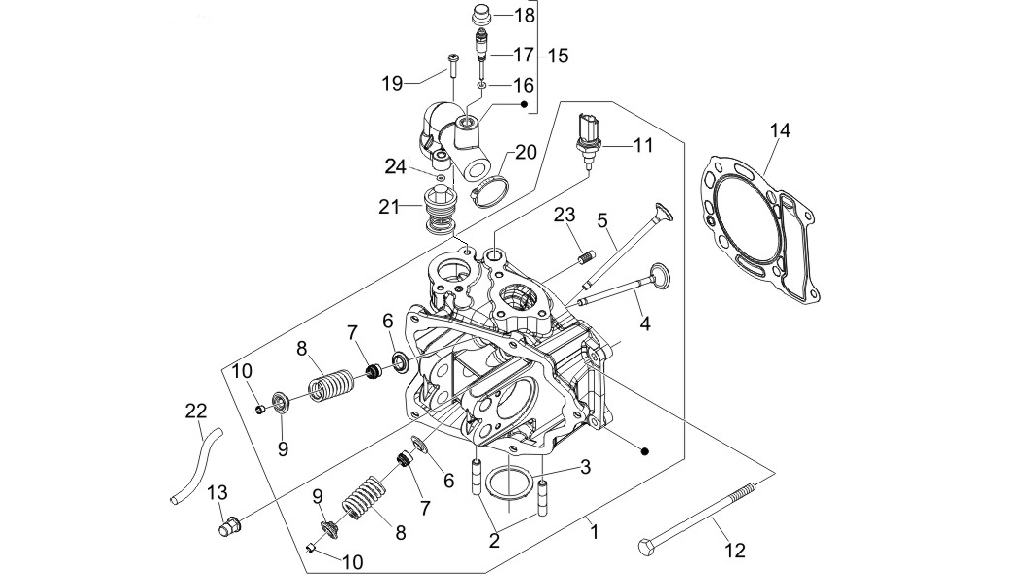 Head unit - Valve