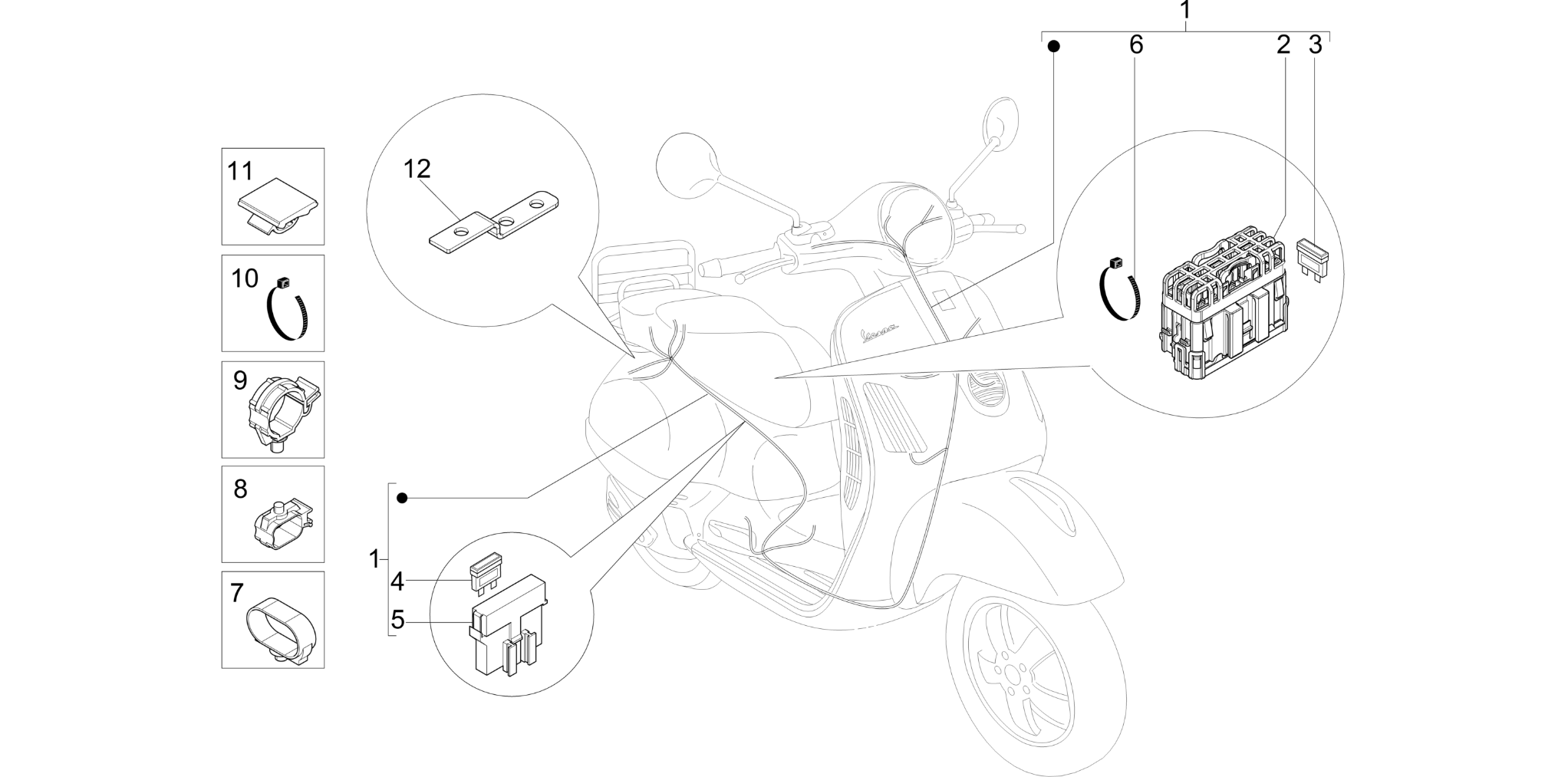 Main cable harness