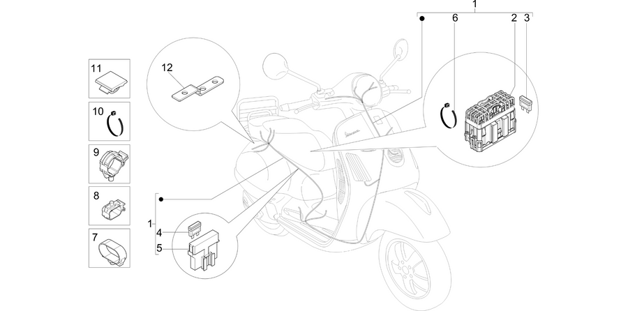 Main cable harness