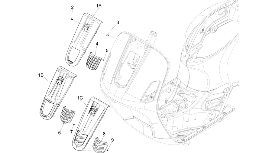 Front shield
