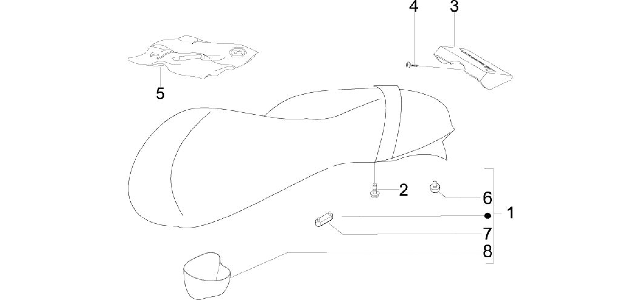 Saddle/seats
