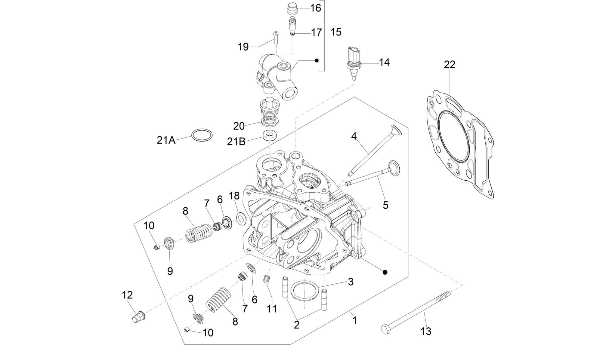 Head unit - Valve