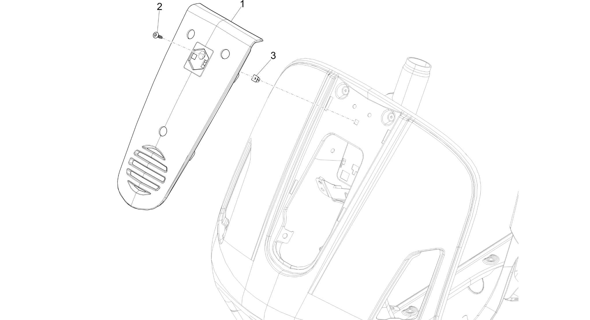 Front shield