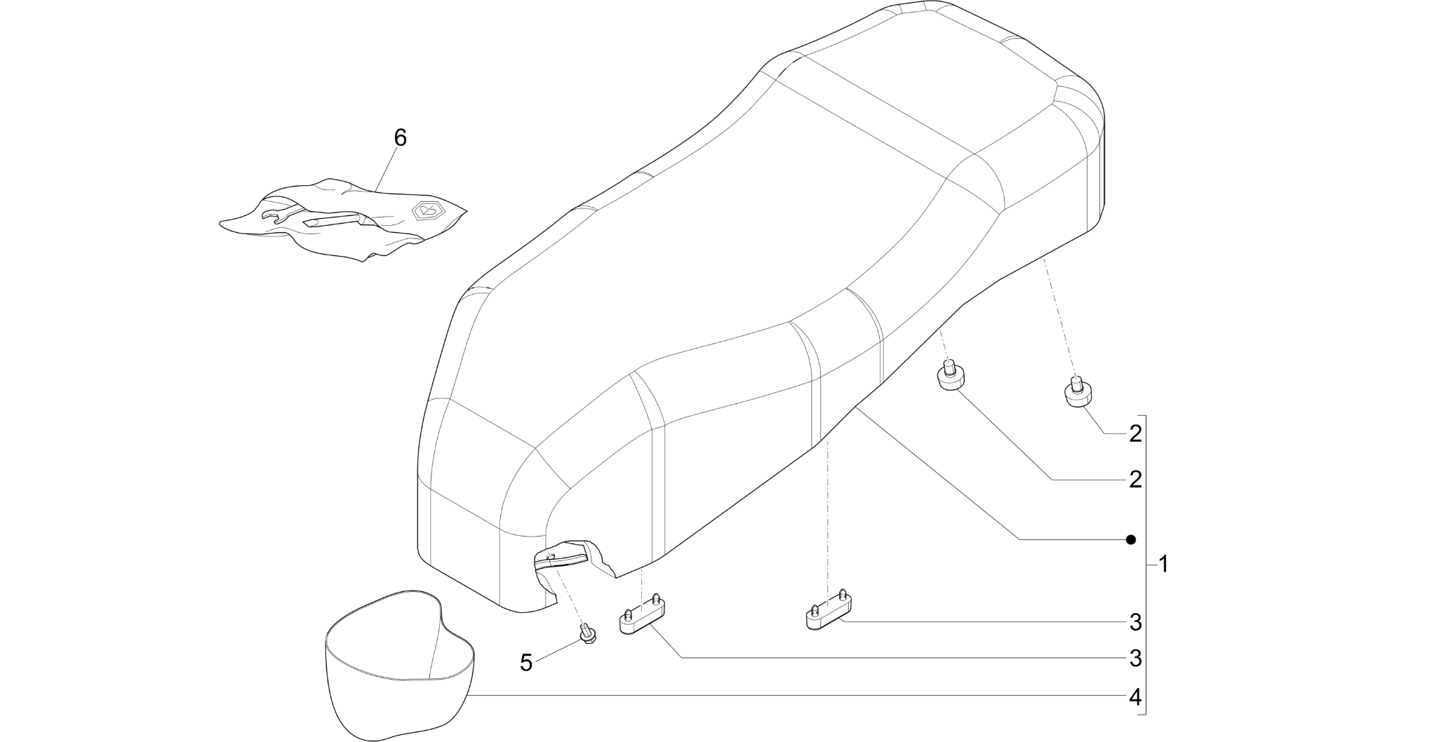 Saddle/seats