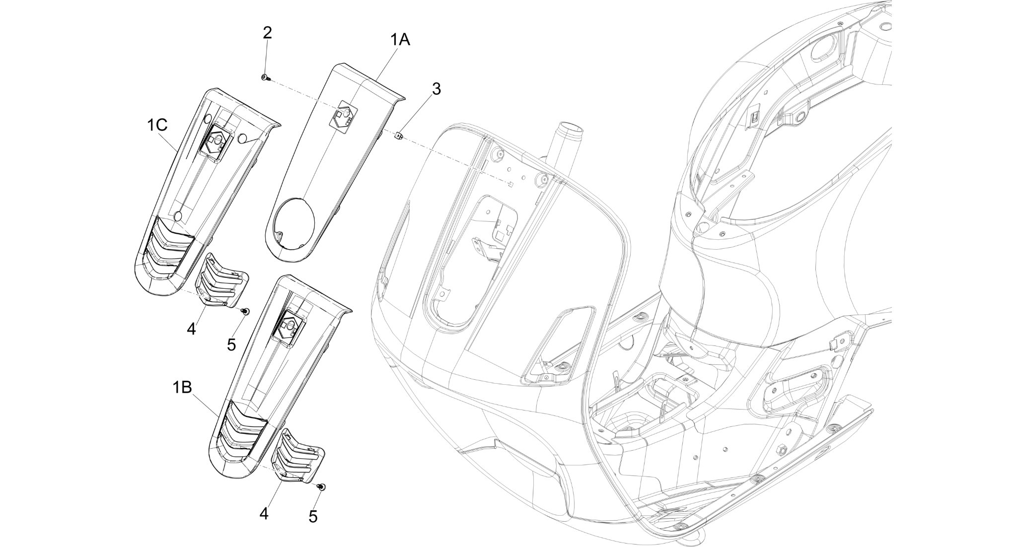 Front shield