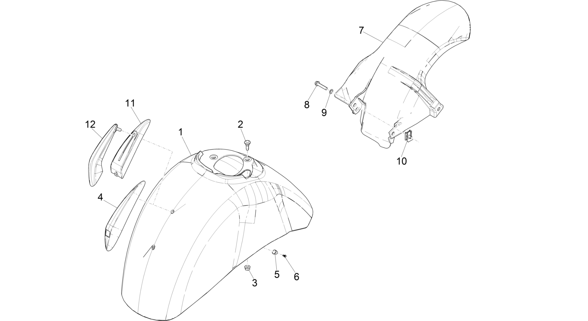 Wheel huosing - Mudguard