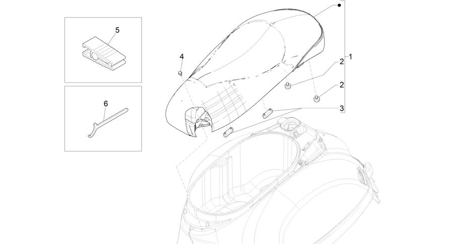 Saddle/seats