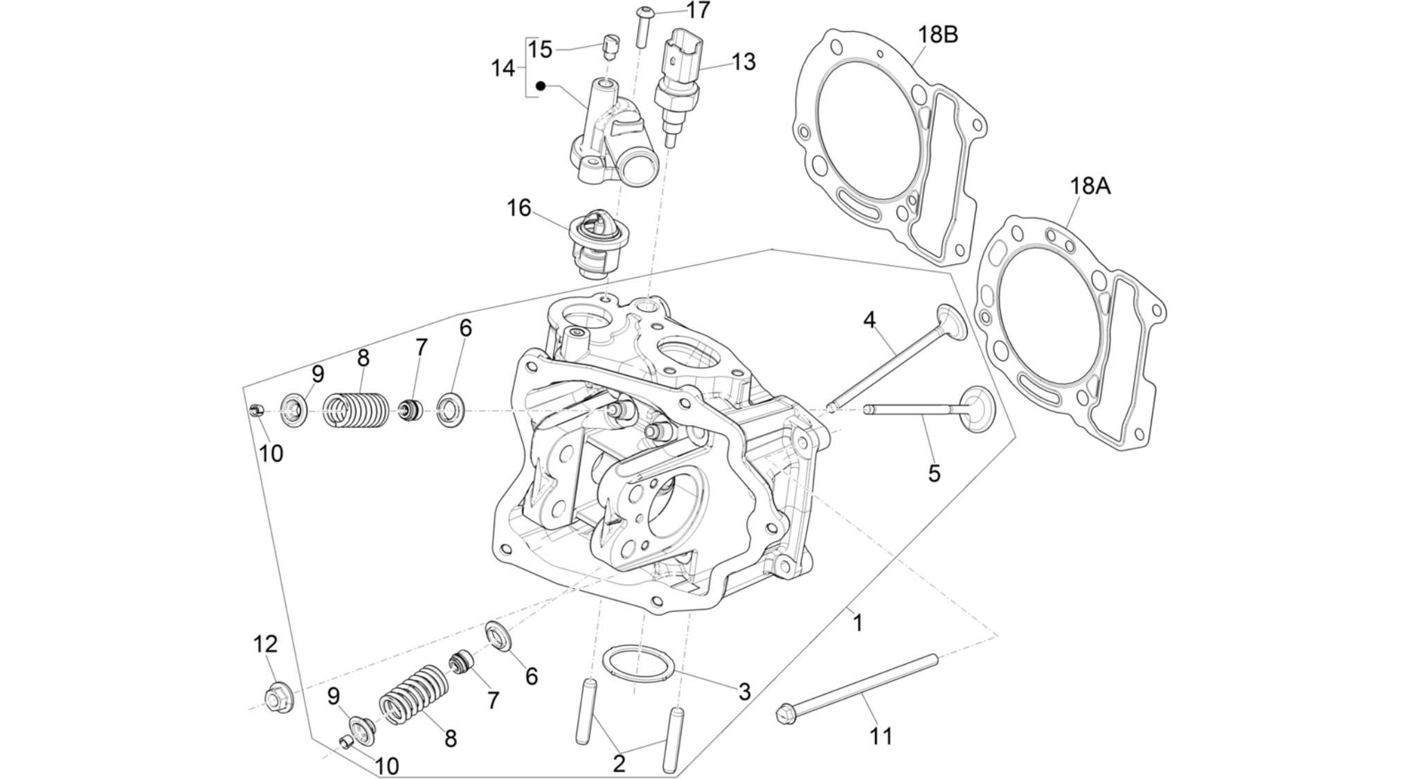 Head unit - Valve
