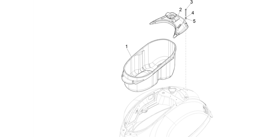 Helmet huosing - Undersaddle