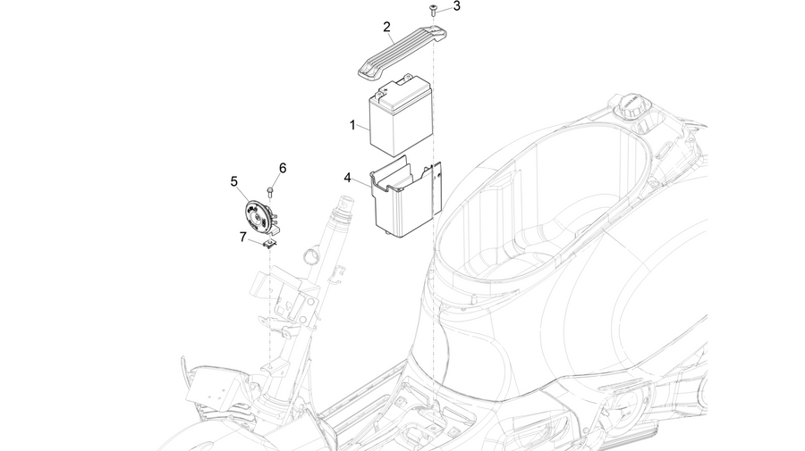 Remote control switches - Battery - Horn