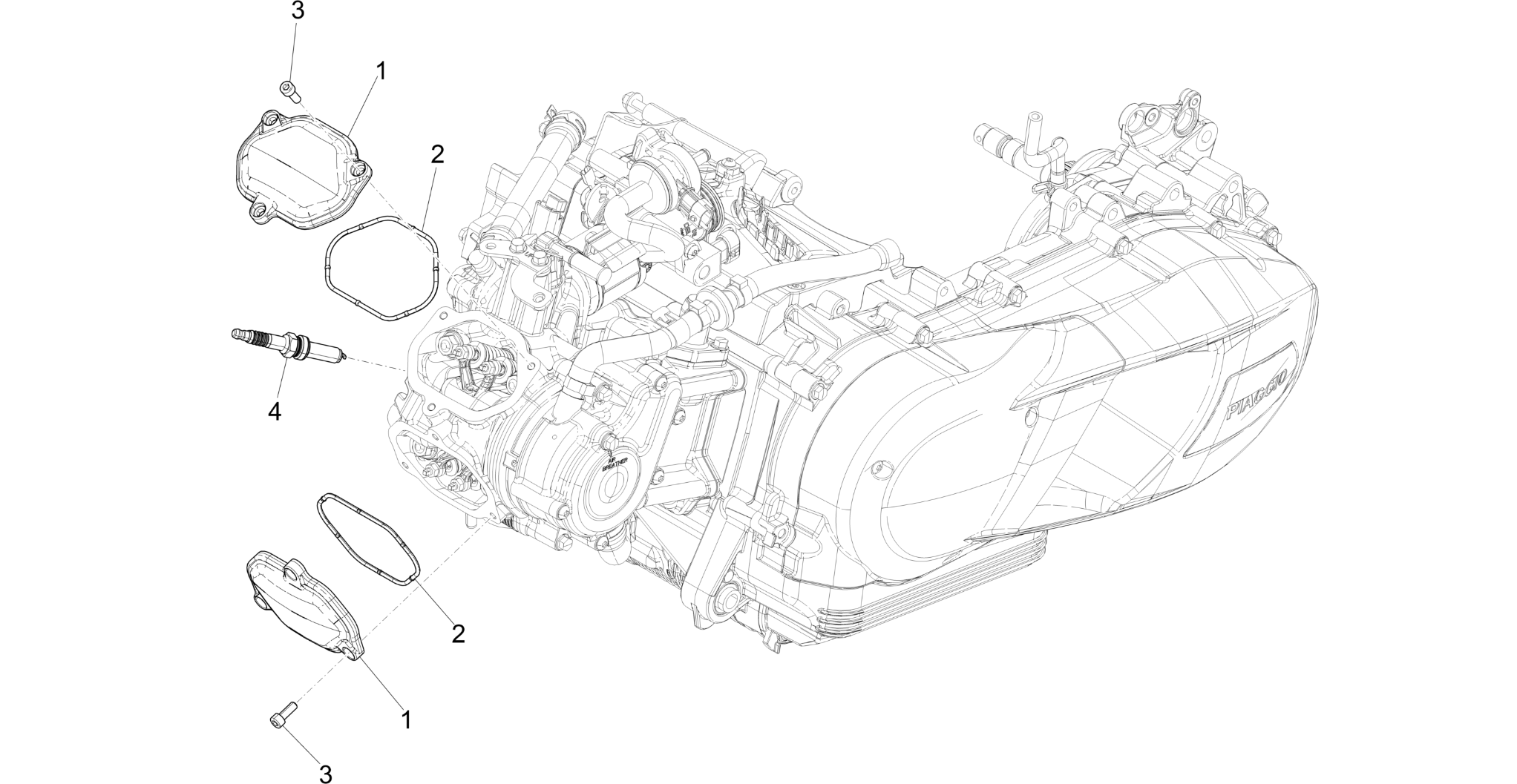 Cylinder head cover