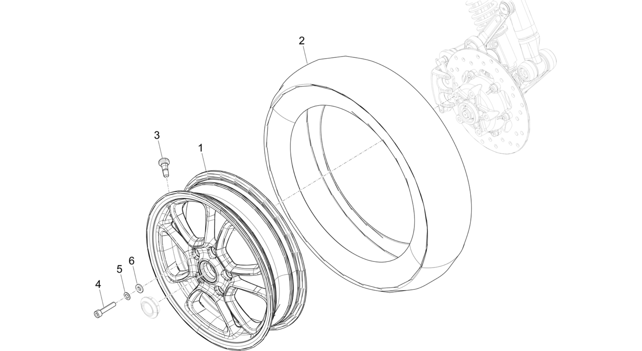 Front wheel