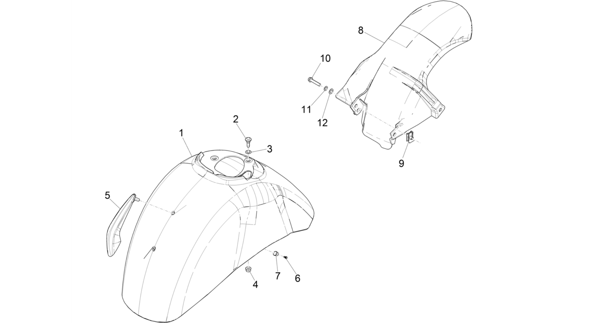 Wheel huosing - Mudguard